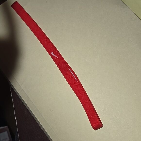 Nike red headband hair accessory youth adult white hair band accessories main image 8